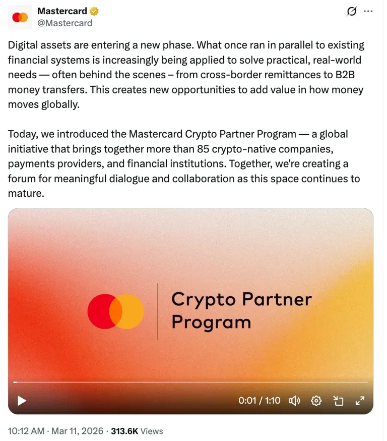 Mastercard partners with Ripple, Solana, Circle on cross-border, B2B ...