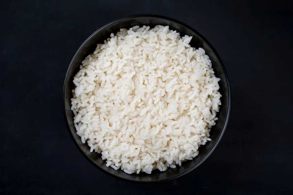 1. Cooked Rice - The