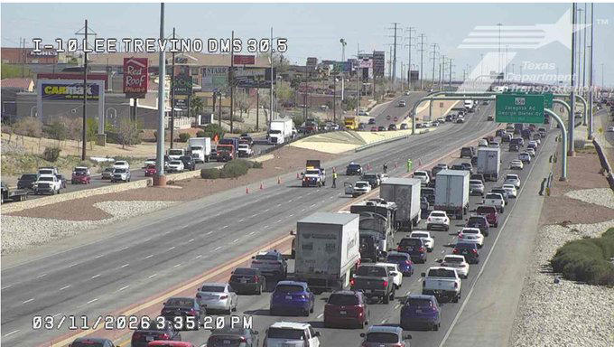 1 person seriously hurt after crash in East El Paso