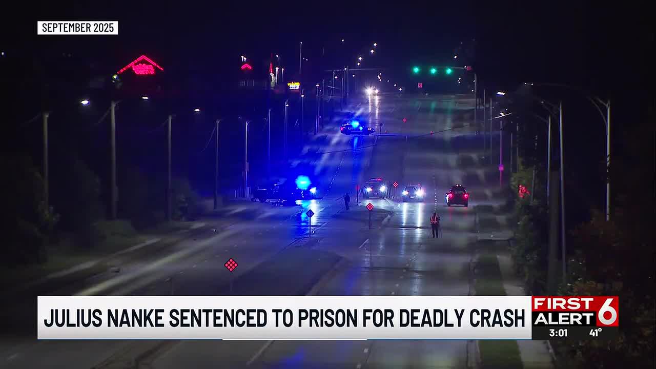 Omaha man sentenced for drunk driving crash that killed motorcyclist