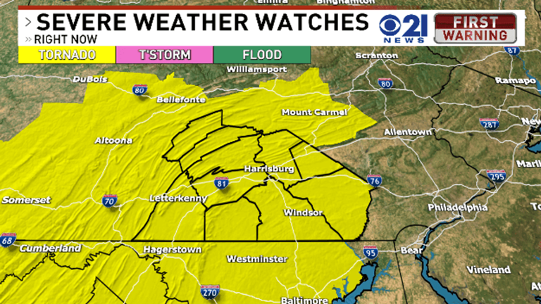 Severe weather threat increasing this afternoon and evening