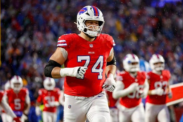 Bills tender Ryan Van Demark to retain offensive tackle