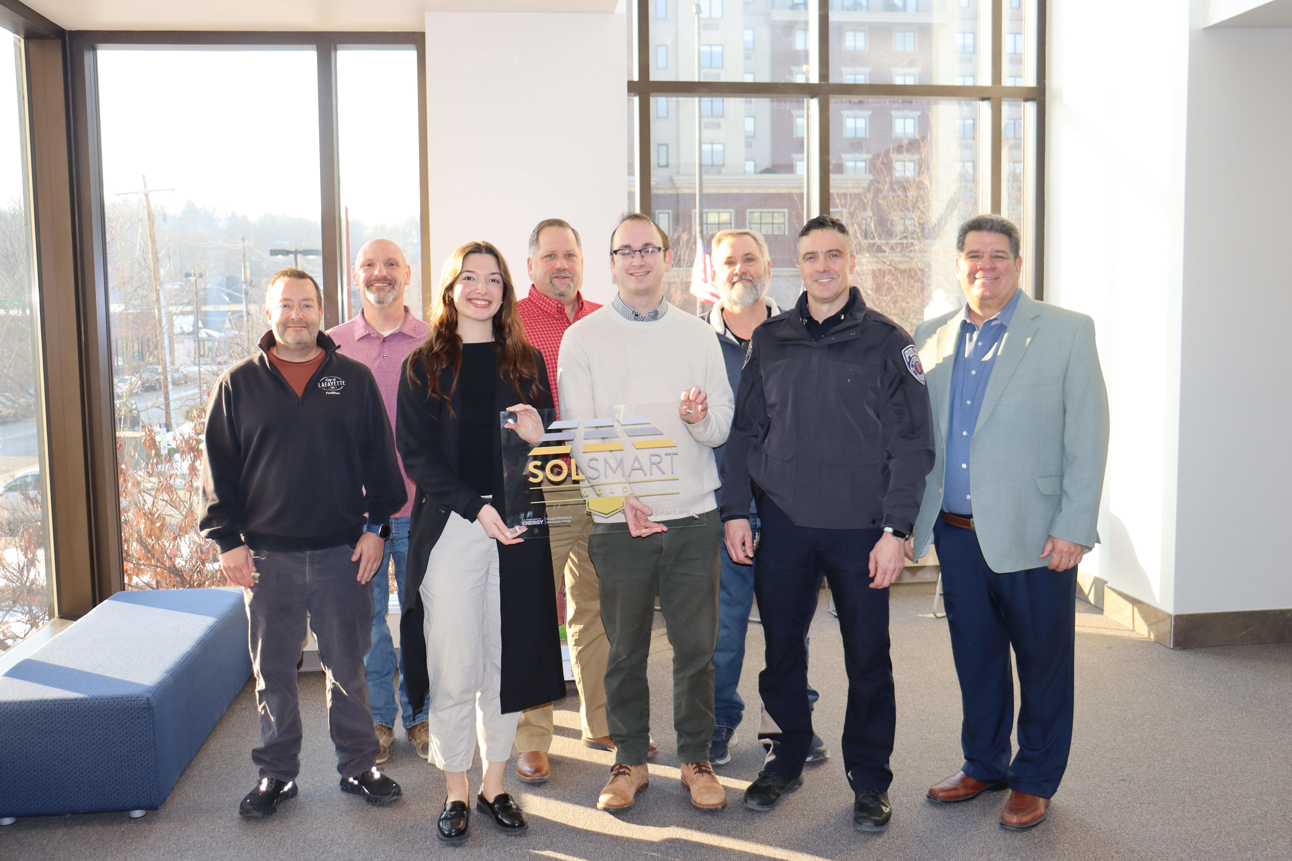 SolSmart Gold designation recognizes Lafayette’s solar leadership
