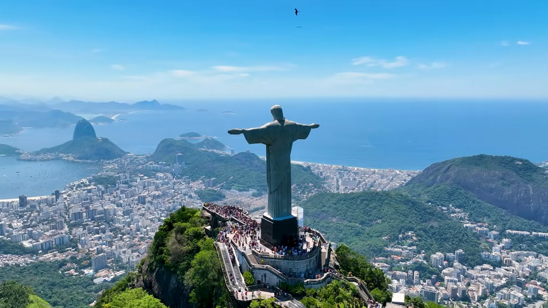 What are the top ten places in Brazil?