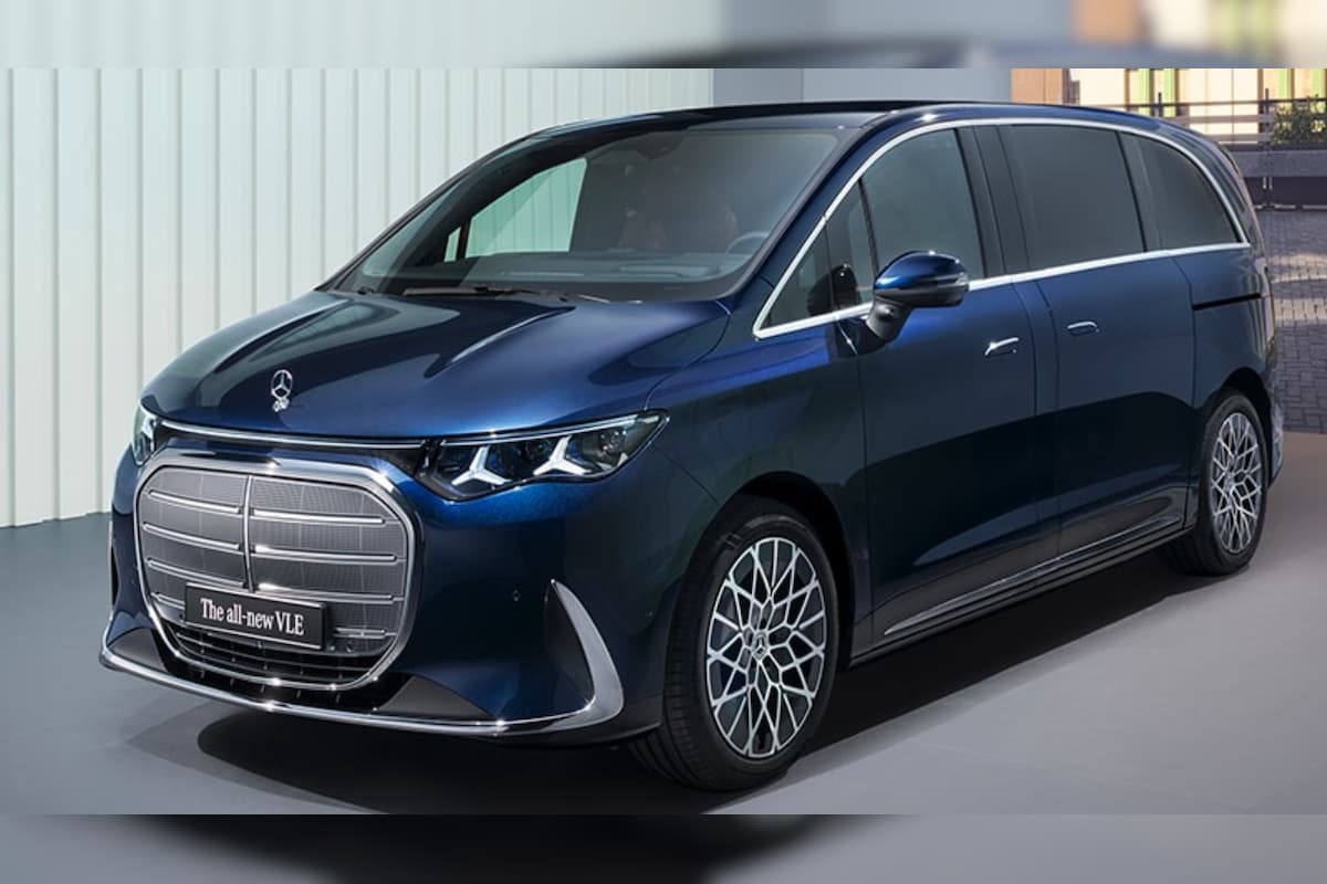 Mercedes-Benz VLE luxury electric MPV unveiled with 700 km range, 8K screen