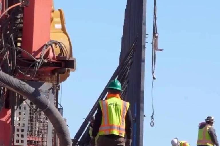 CBP releases 'ASMR video' of Texas border wall being erected
