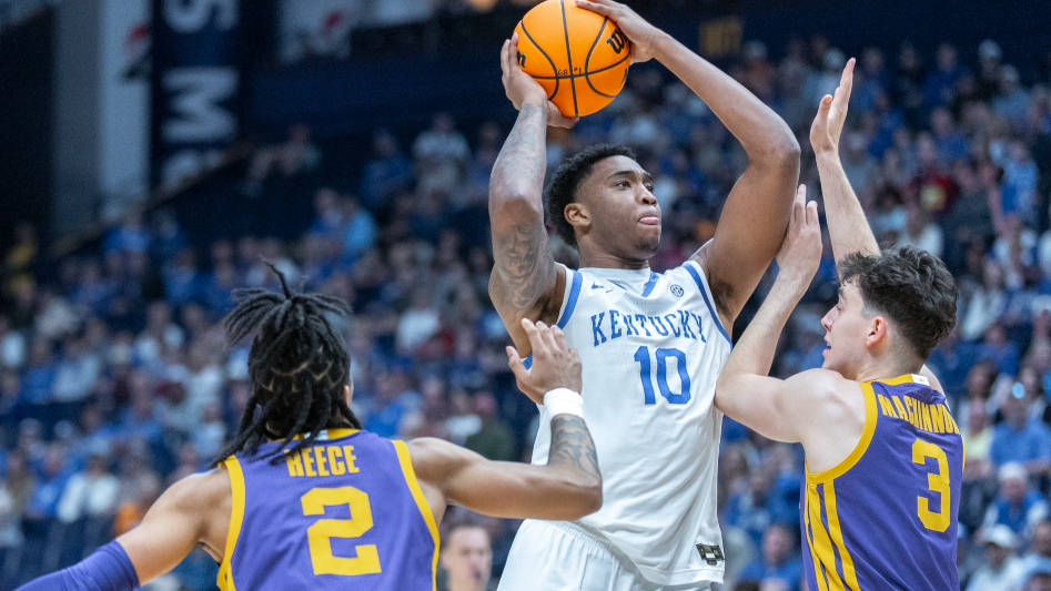 Brandon Garrison talks about UK basketball turning the page to the ...
