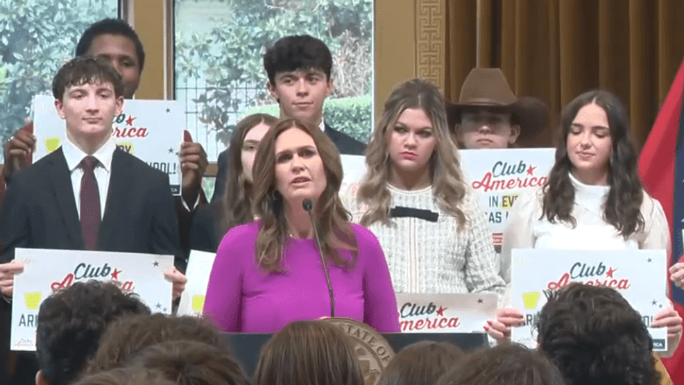 Arkansas gov. signs proclamation backing Turning Point USA’s Club ...