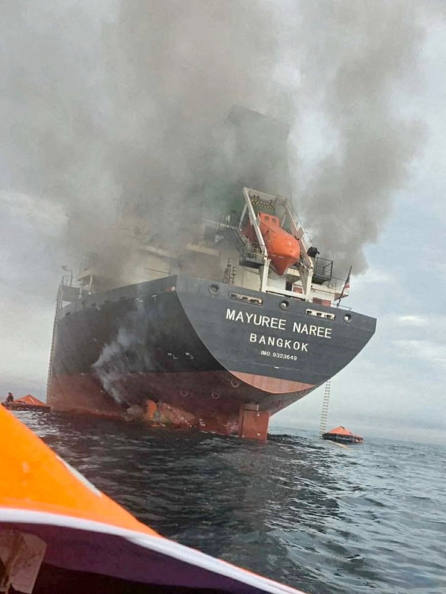 Thai, Japanese cargo ships attacked in Strait of Hormuz