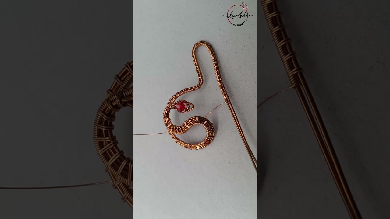 How to make snake ear cuff from copper wire | jewelry making ideas # ...