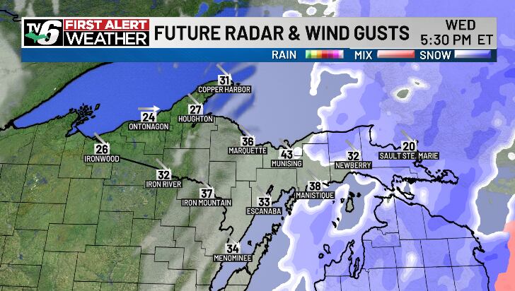 First alert: Lingering falling and blowing snow before brief lull