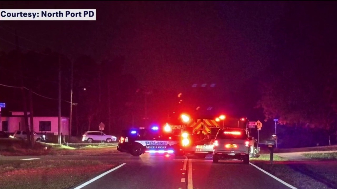 Student hit by car near North Port school bus stop