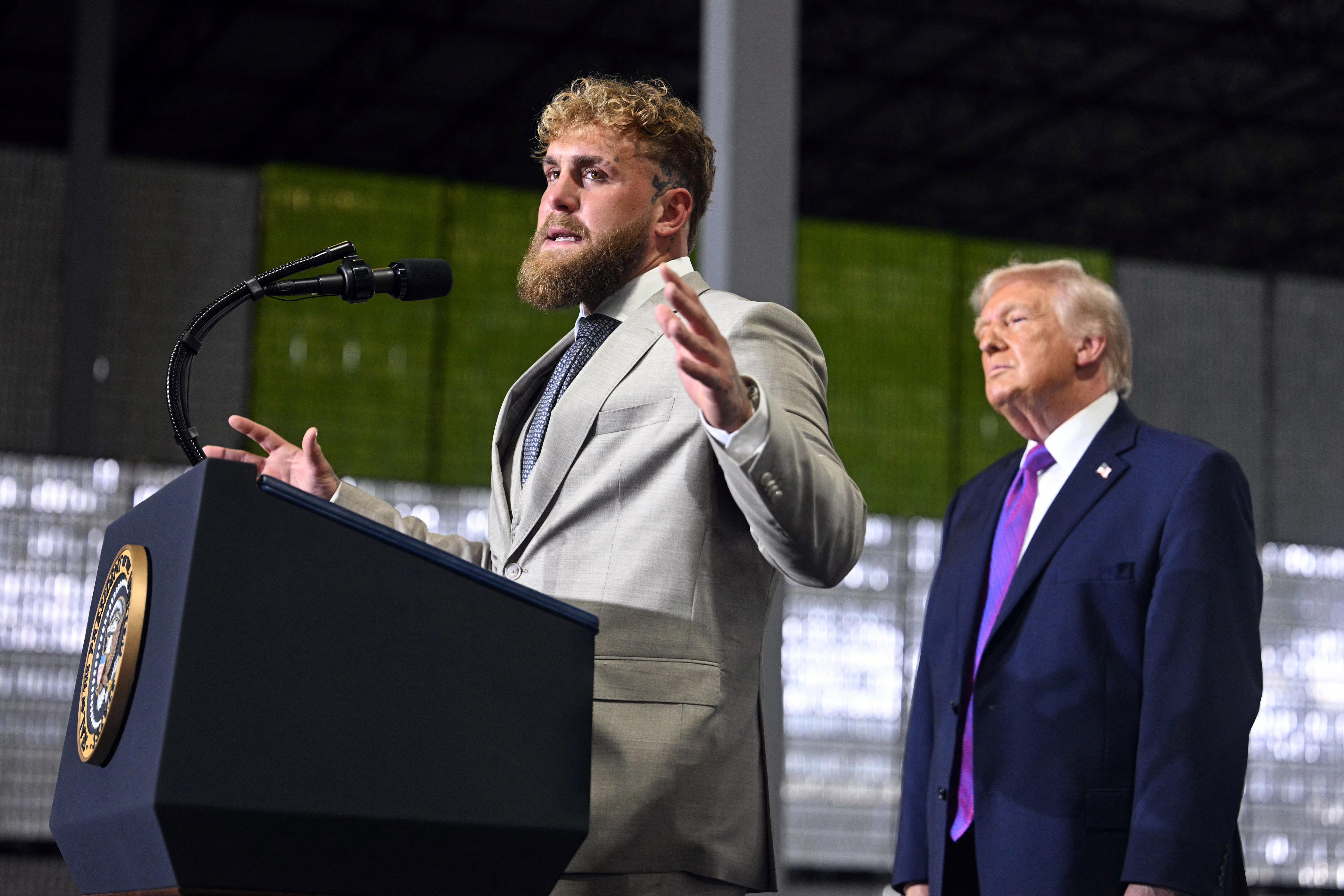 Praised by Trump, influencer Jake Paul says Kentuckians have 'swag'