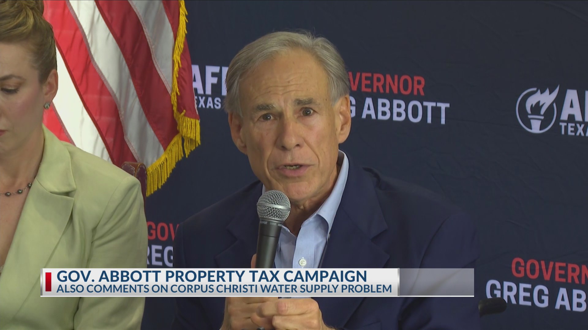 Gov. Abbott held property tax campaign in Corpus Christi