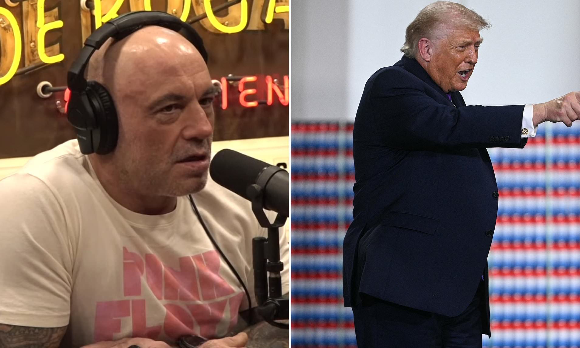 Joe Rogan says Trump's age is 'spooky' as he reveals fears over 'old ...