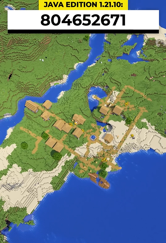 Minecraft seed spotlight | Shipwreck village adventure