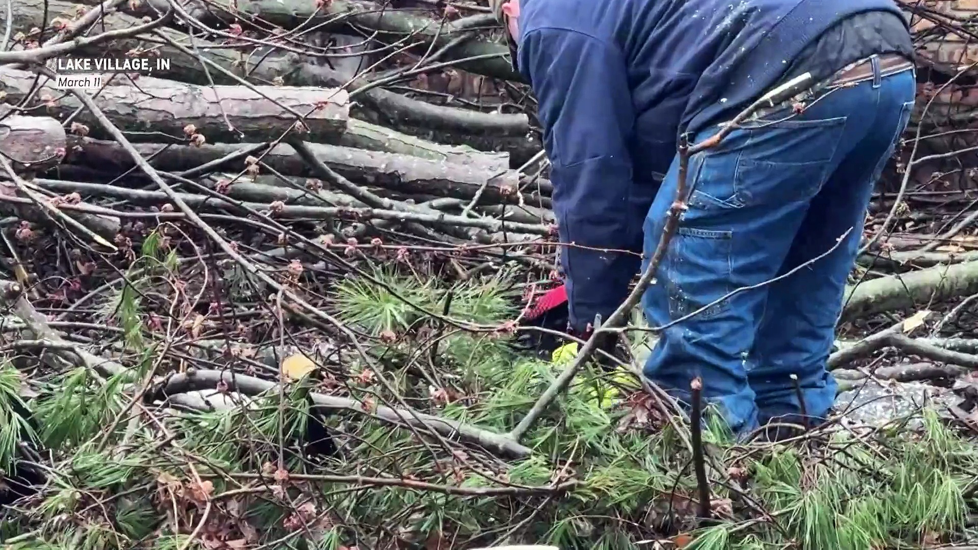 Tornado tears through Lake Village, Indiana, killing two