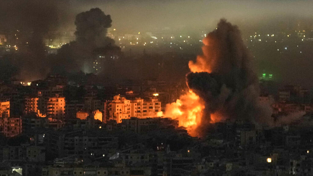 Israel army launches new 'large-scale' wave of strikes on south Beirut