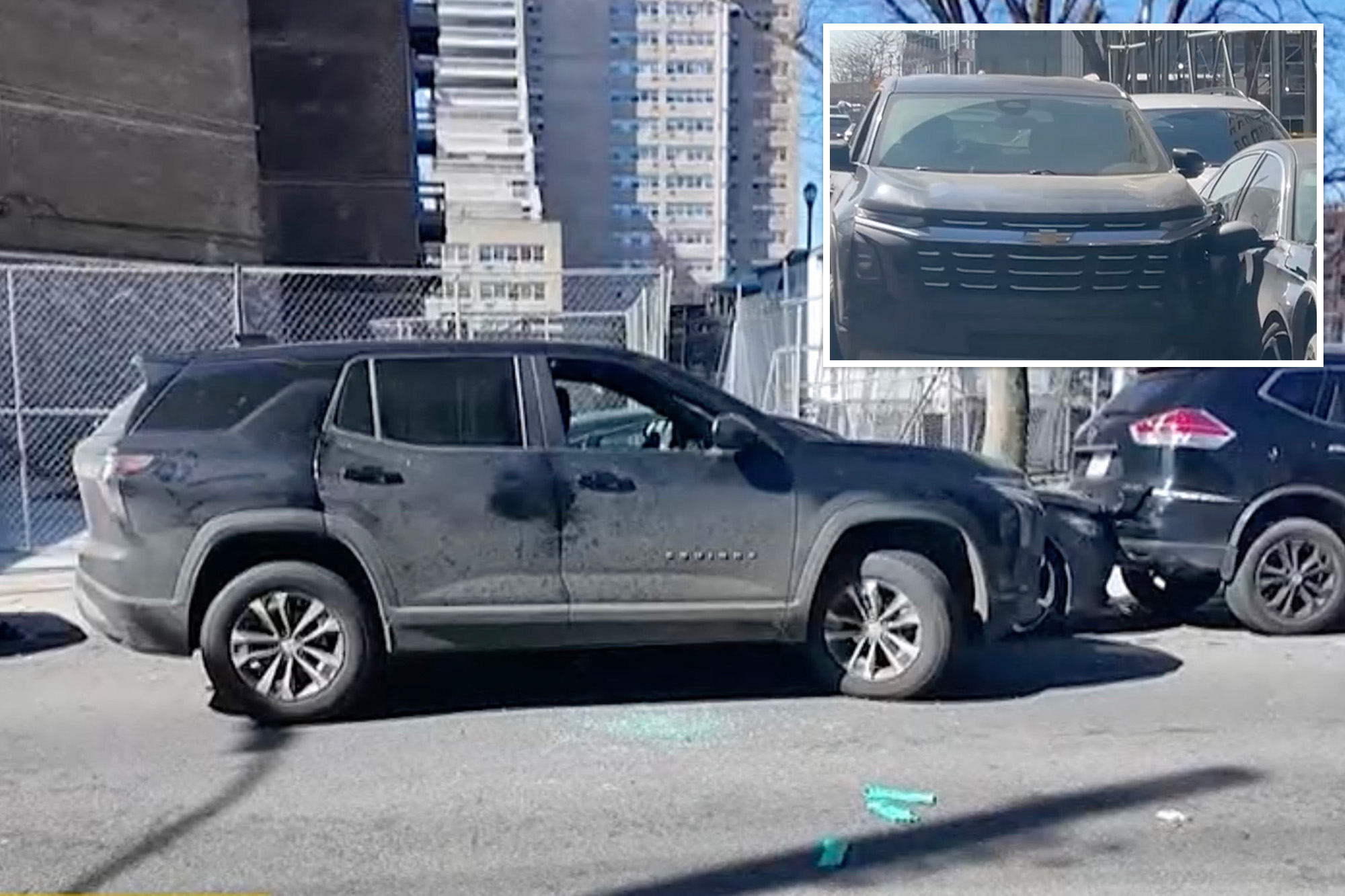 Gunman busted after driver found shot dead, slumped over wheel of SUV ...
