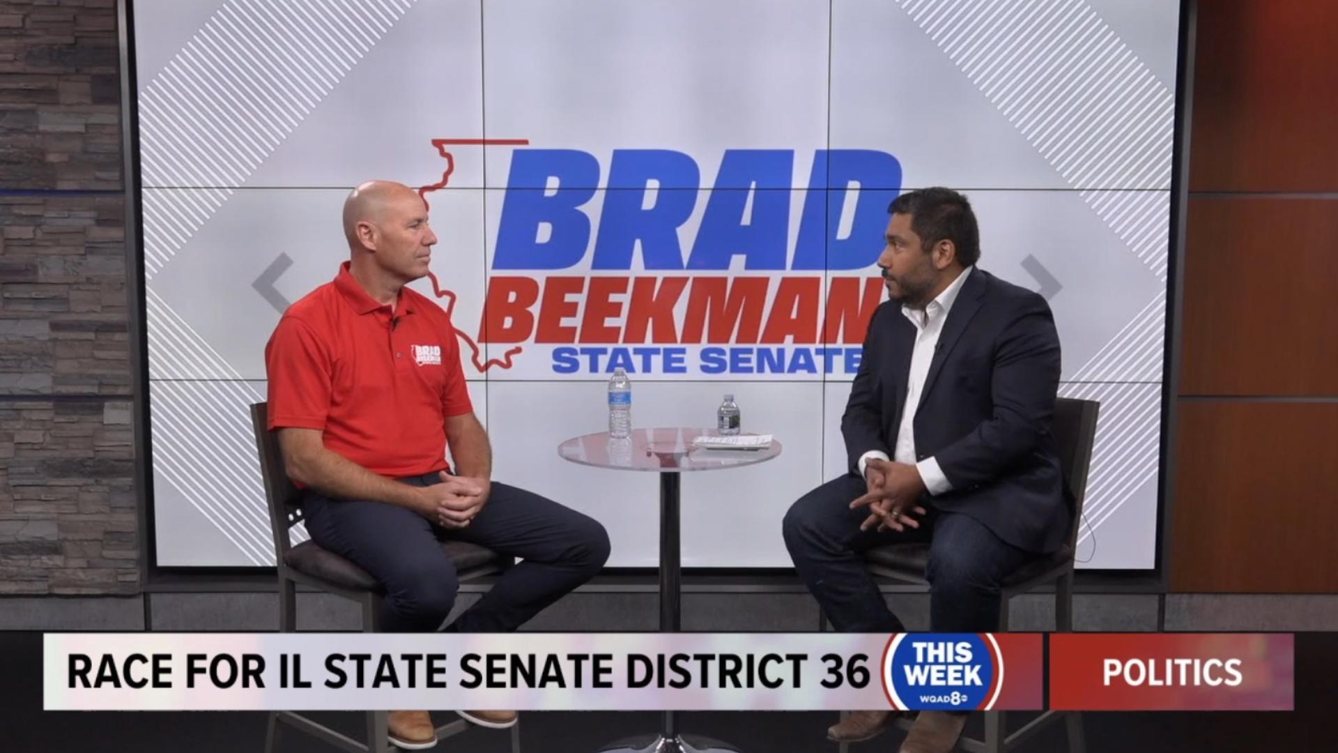 Republican Brad Beekman running for Illinois State Senate District 36