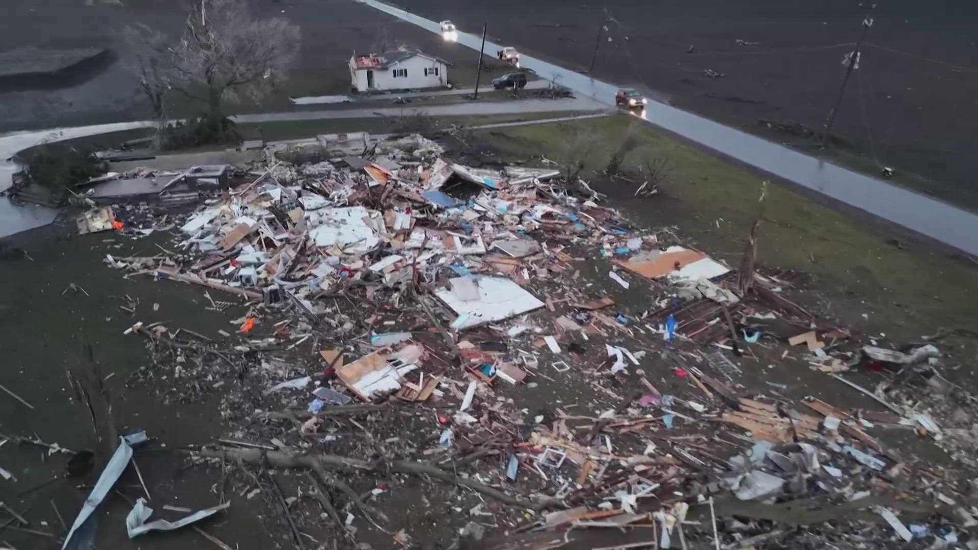 Tornadoes leave two dead and homes destroyed in Midwest