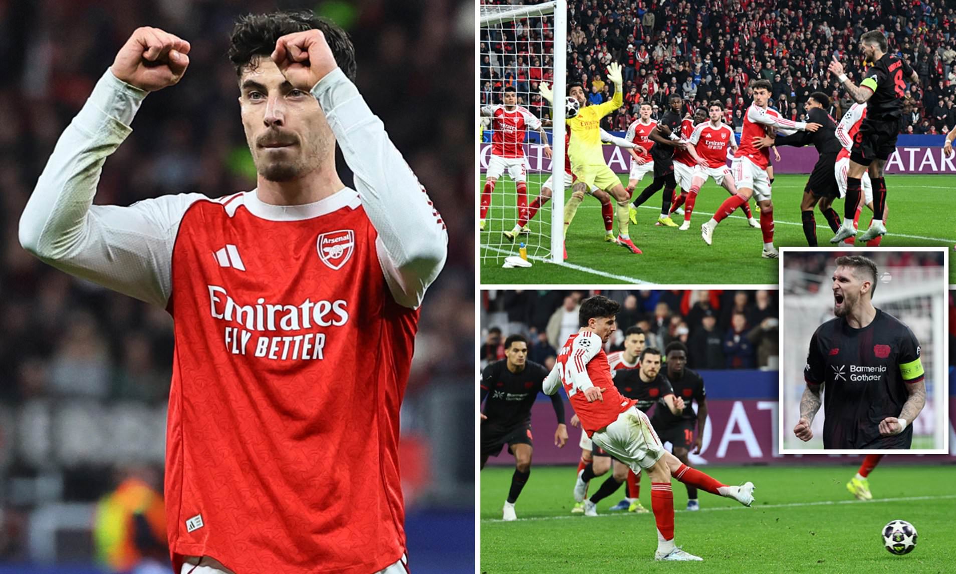 Arsenal get reality check in Bayer Leverkusen draw - they must improve ...