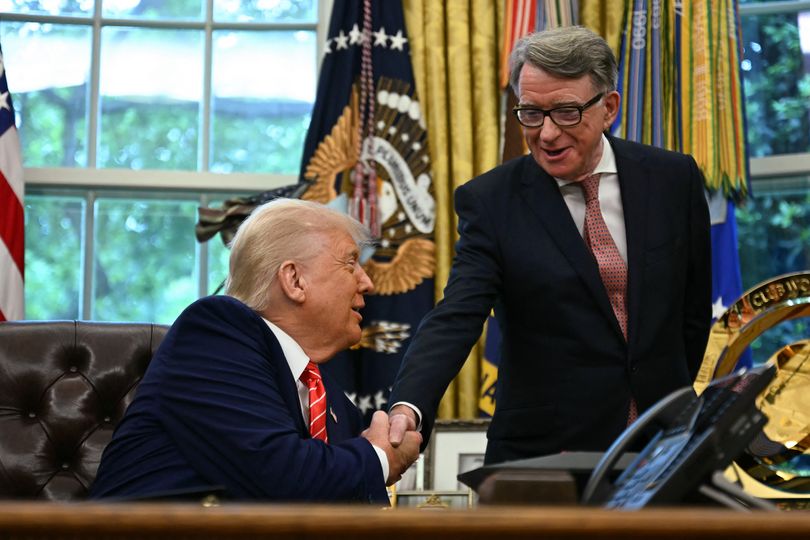 Peter Mandelson made the huge demand after getting the boot