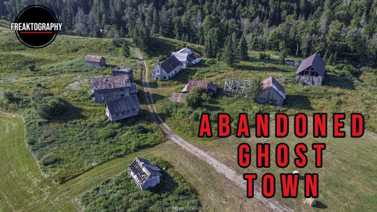 Exploring an abandoned ghost town and forgotten movie set