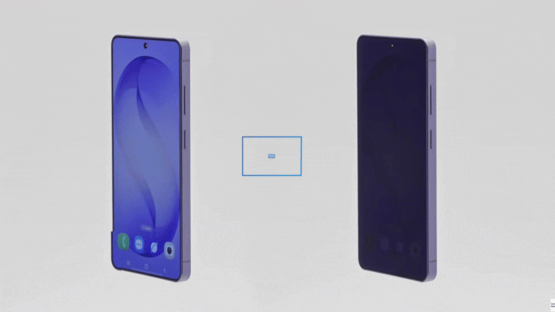 Galaxy S26 Ultra privacy display blocks side views