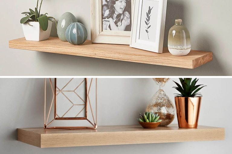 B&M £10 floating shelf is 'stunning' and almost identical to B&Q £50 ...