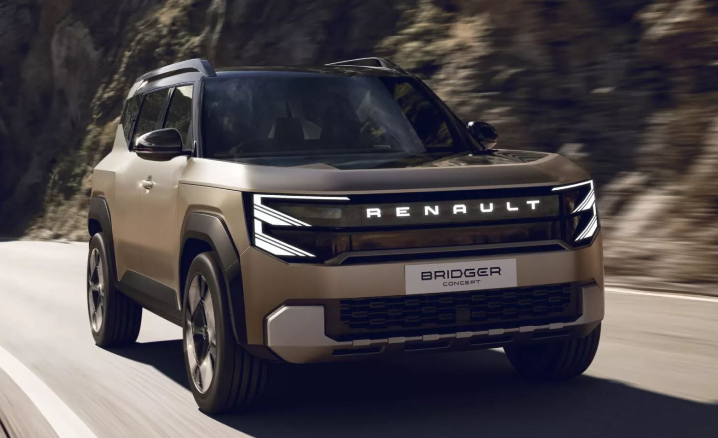 Muncul calon pesaing Suzuki Jimny, ini tampang sangar Renault Bridger ...