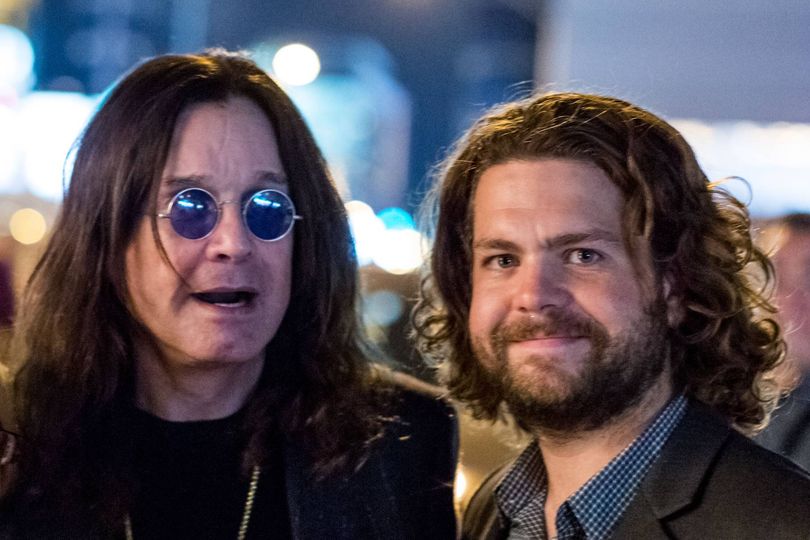 Jack and Ozzy Osbourne