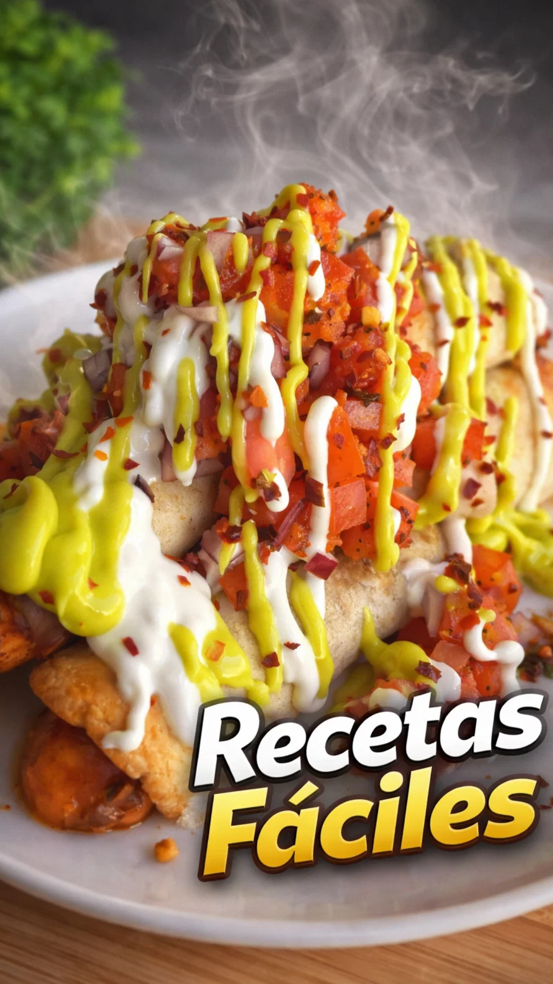 Recetas fáciles: flautas en airfryer, crepes de plátano y pasteles en hoja