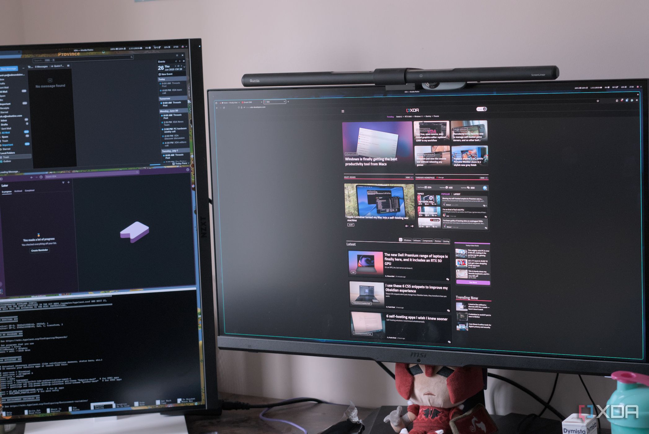 I thought bigger was better — why I downsized my monitor