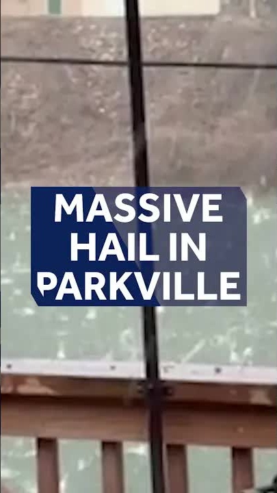 Severe thunderstorms bring golf ball to 4-inch hail across the Kansas ...