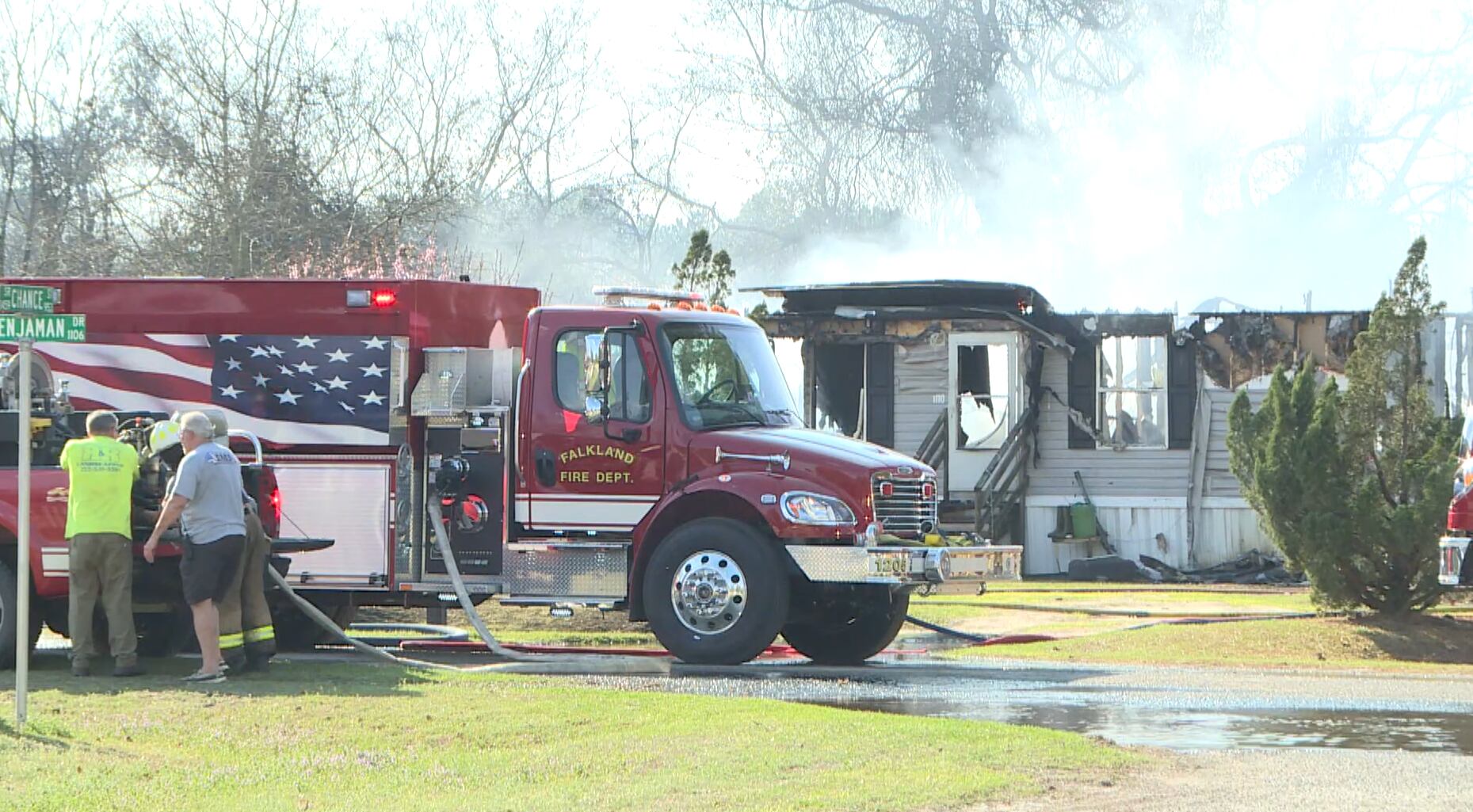 Pitt County family loses home after brush fire spreads, damaging ...