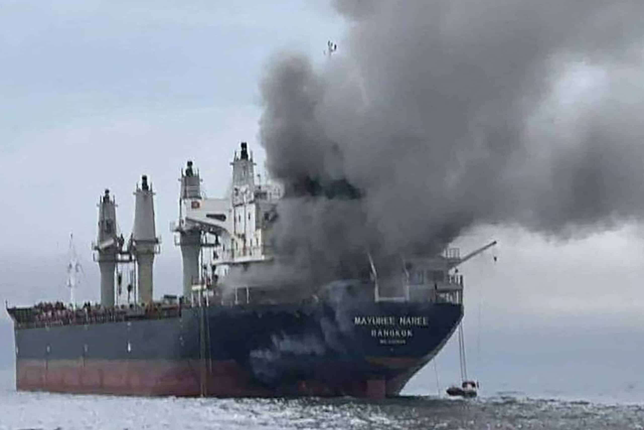 Thai navy says cargo ship attacked in Strait of Hormuz
