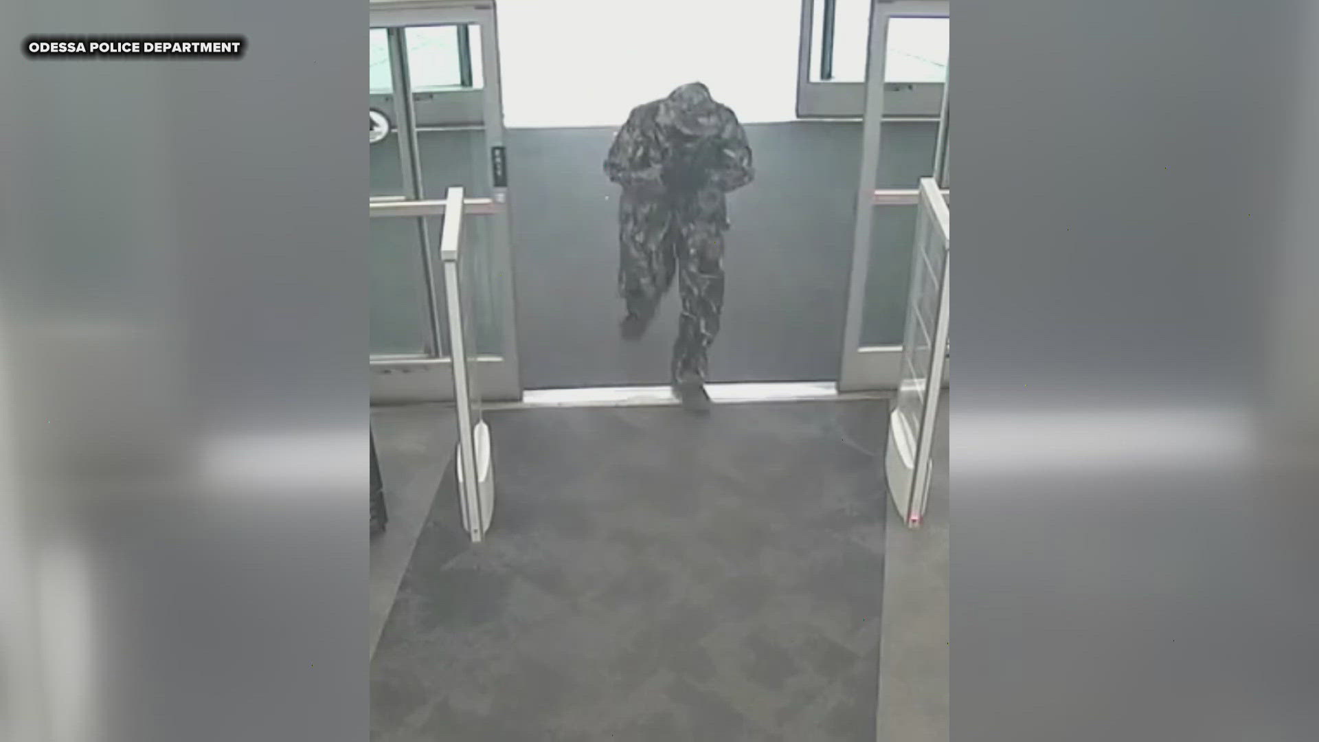Odessa robbery suspect at large; OPD seeking information from the public