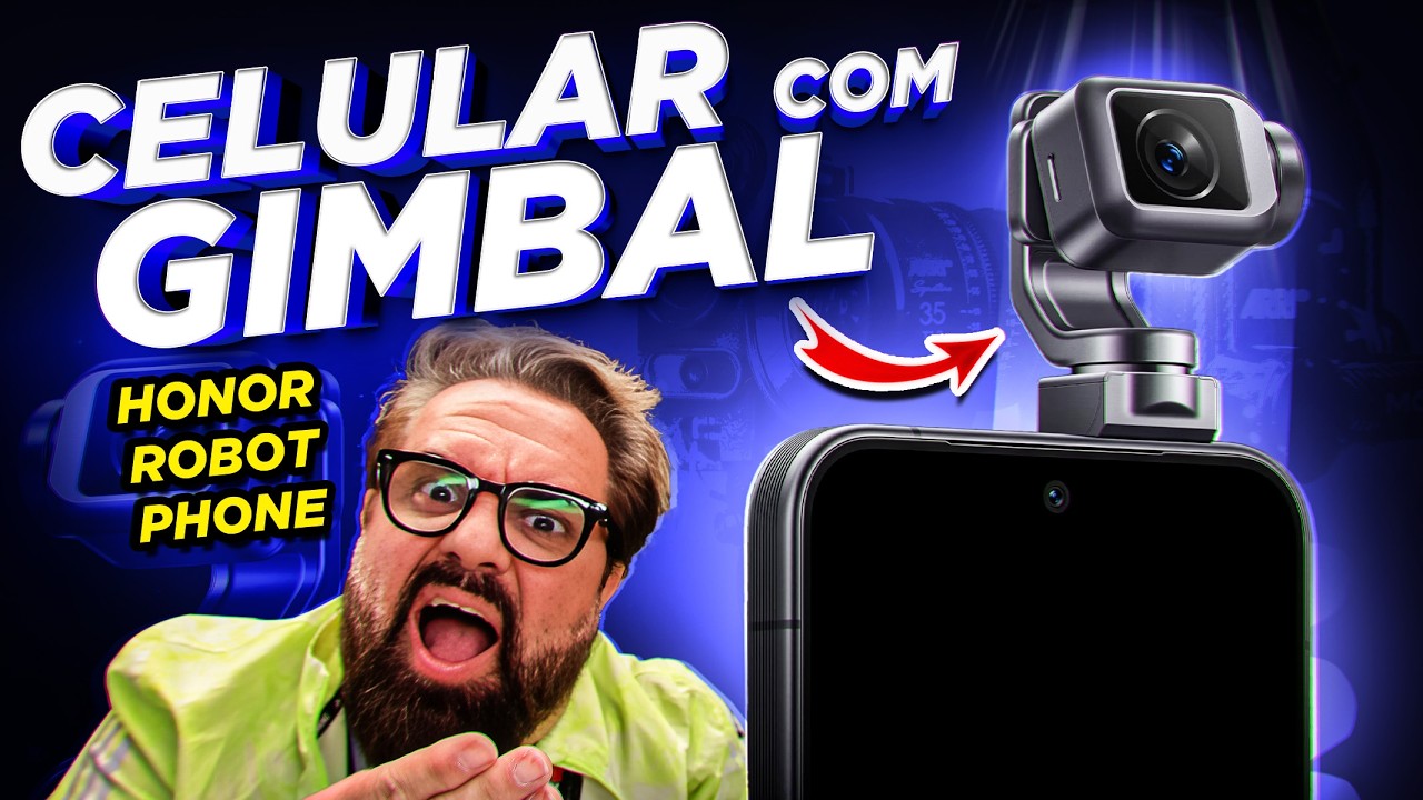 Como este smartphone com câmera gimbal integrada muda a filmagem no celular