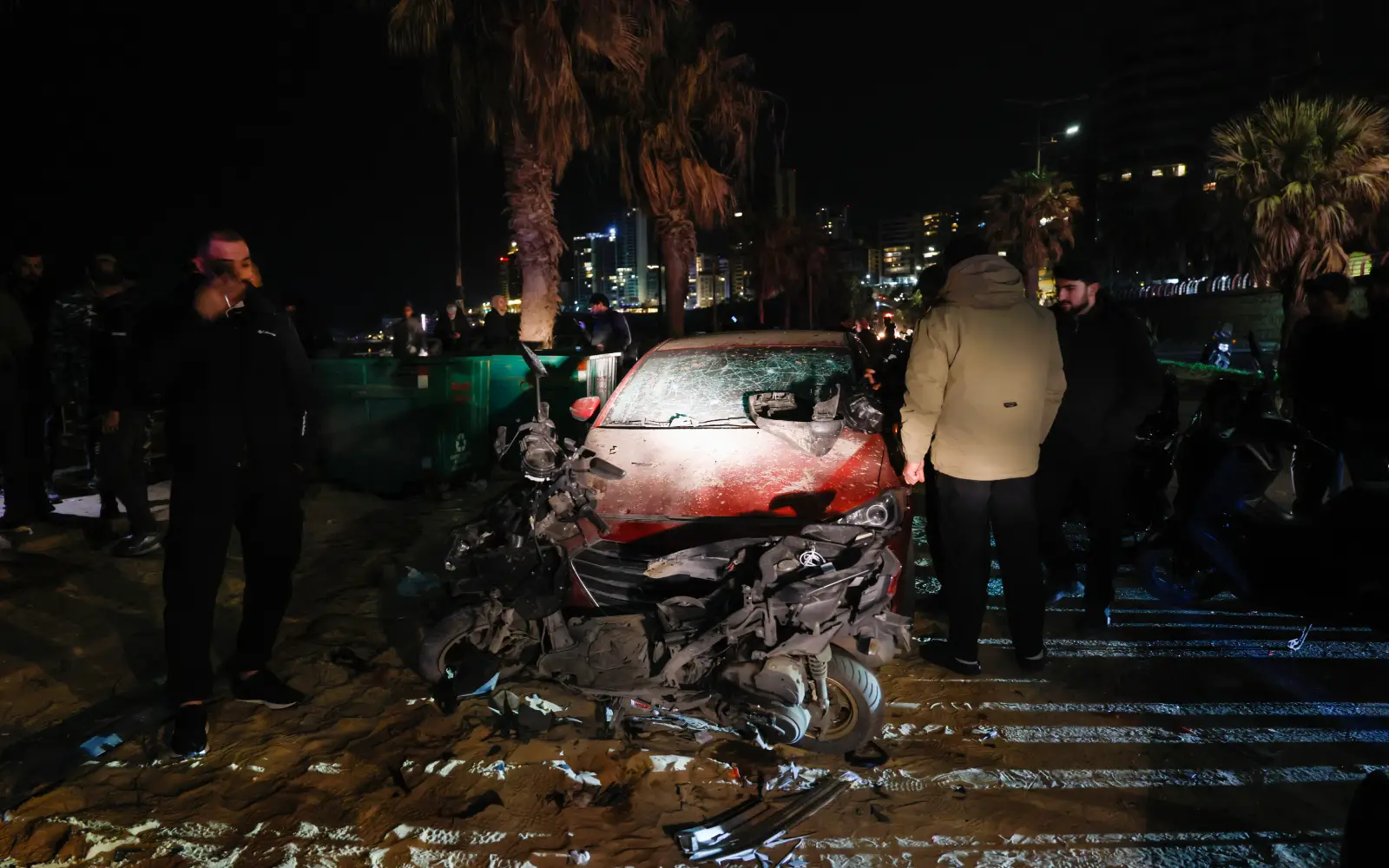 Lebanon says 7 killed in Israeli strike on central Beirut