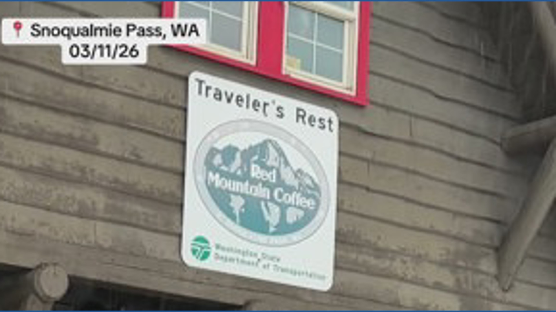 Snoqualmie Pass sees heavy rain at start of blizzard warning