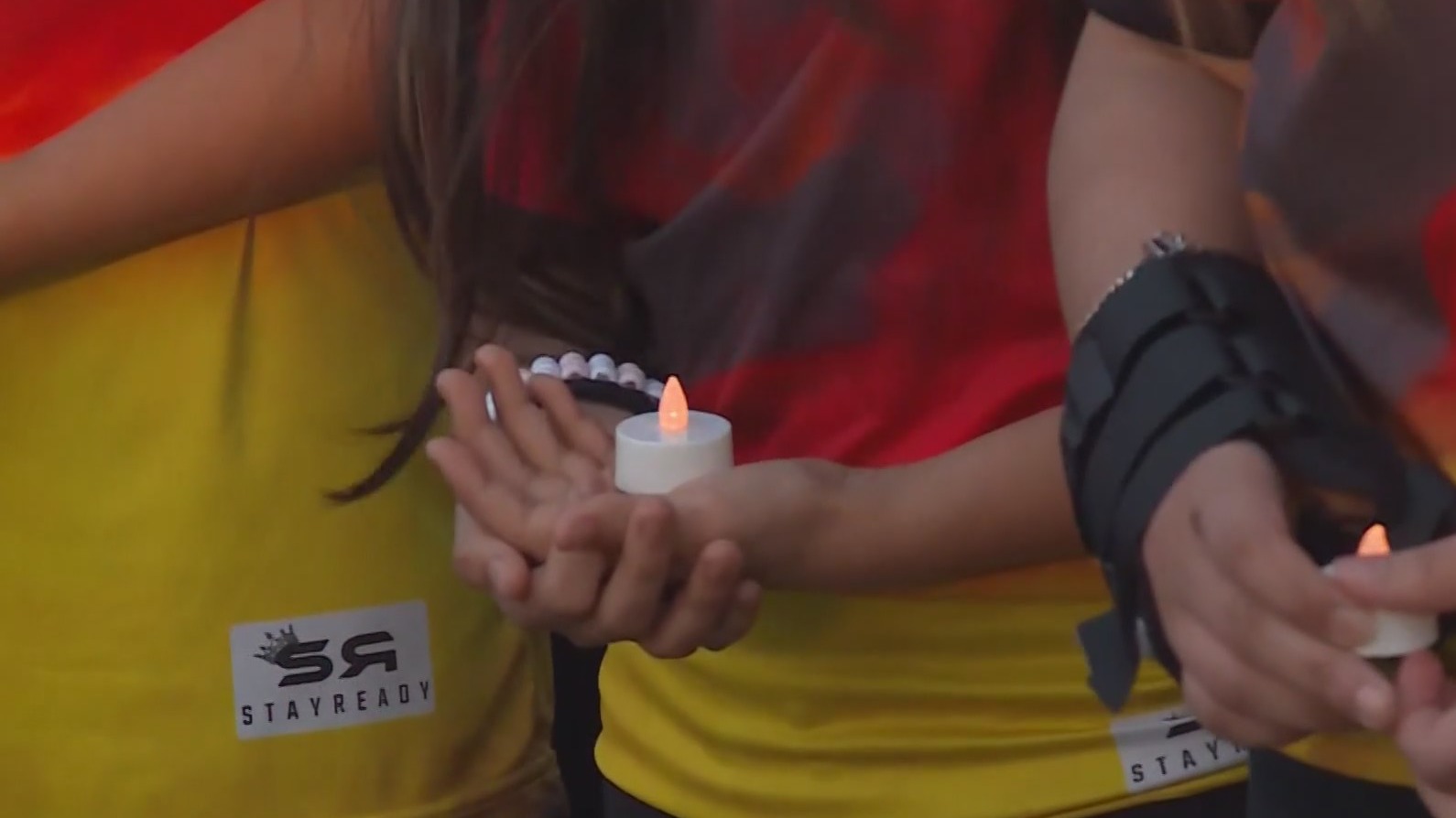 Vigil held for children killed in overnight apartment fire