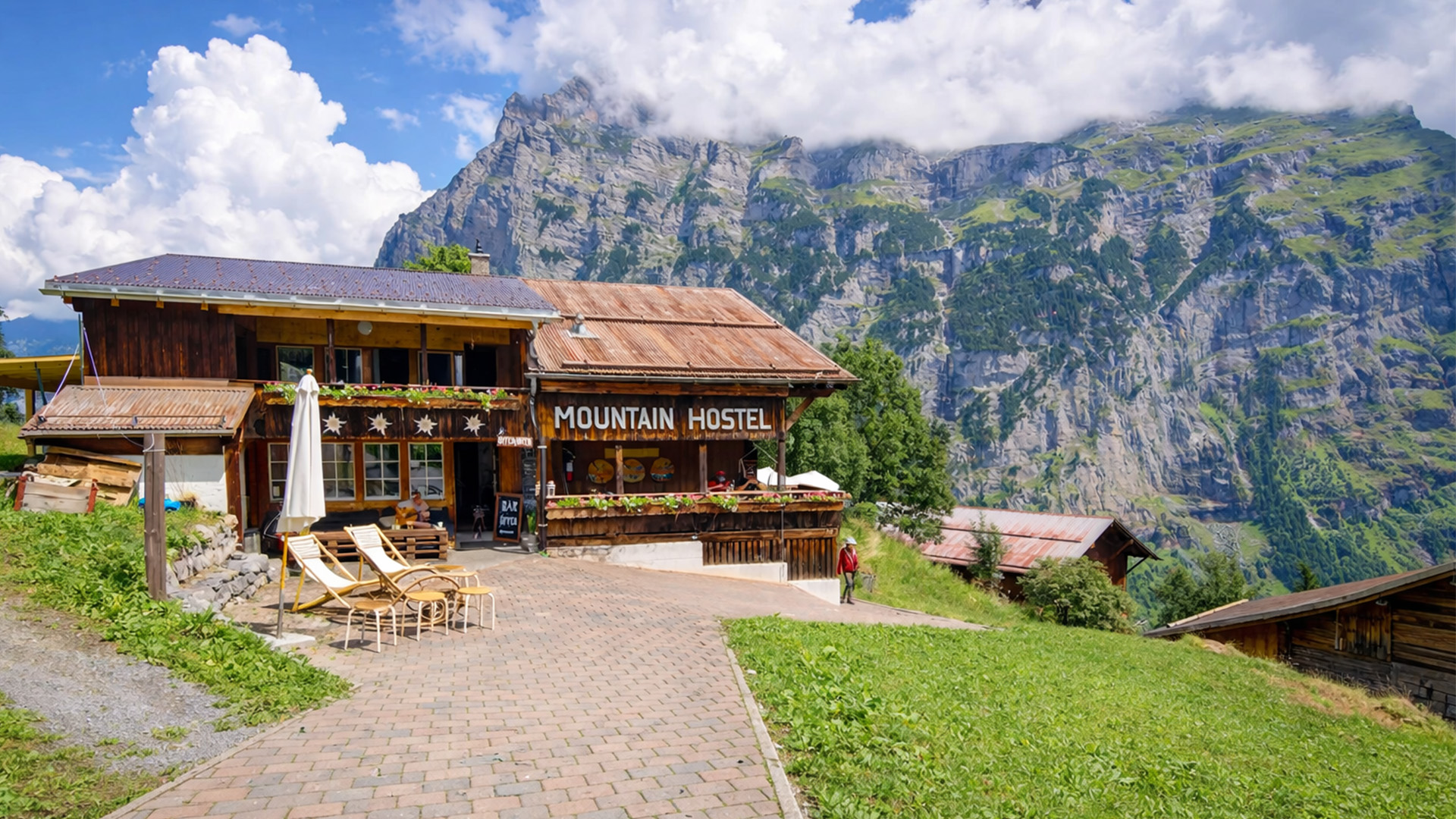 Is Gimmelwald het meest rustige dorp in de Alpen?