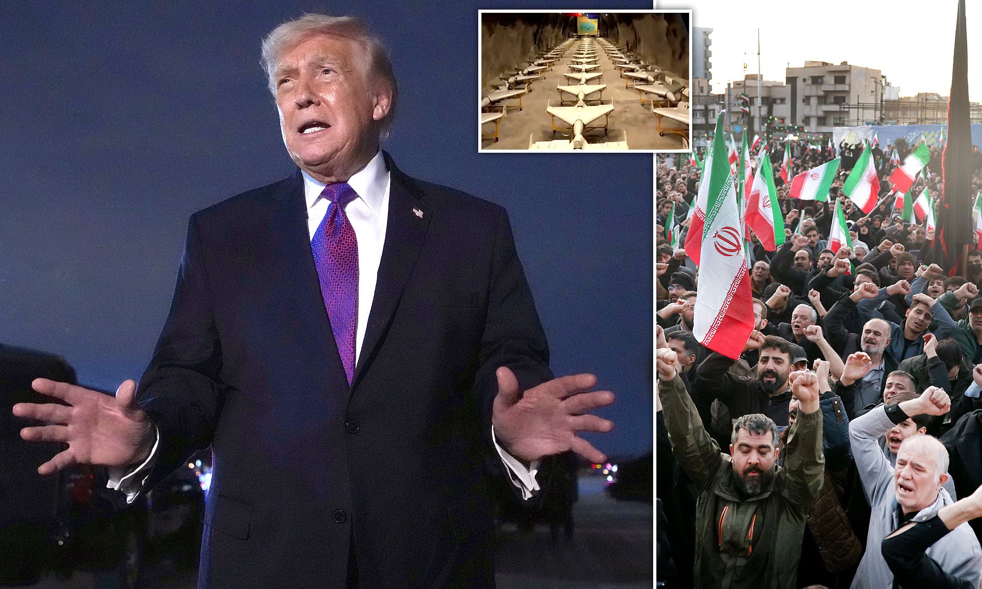 Trump addresses worst-case scenarios as he reveals US has 'eyes on ...