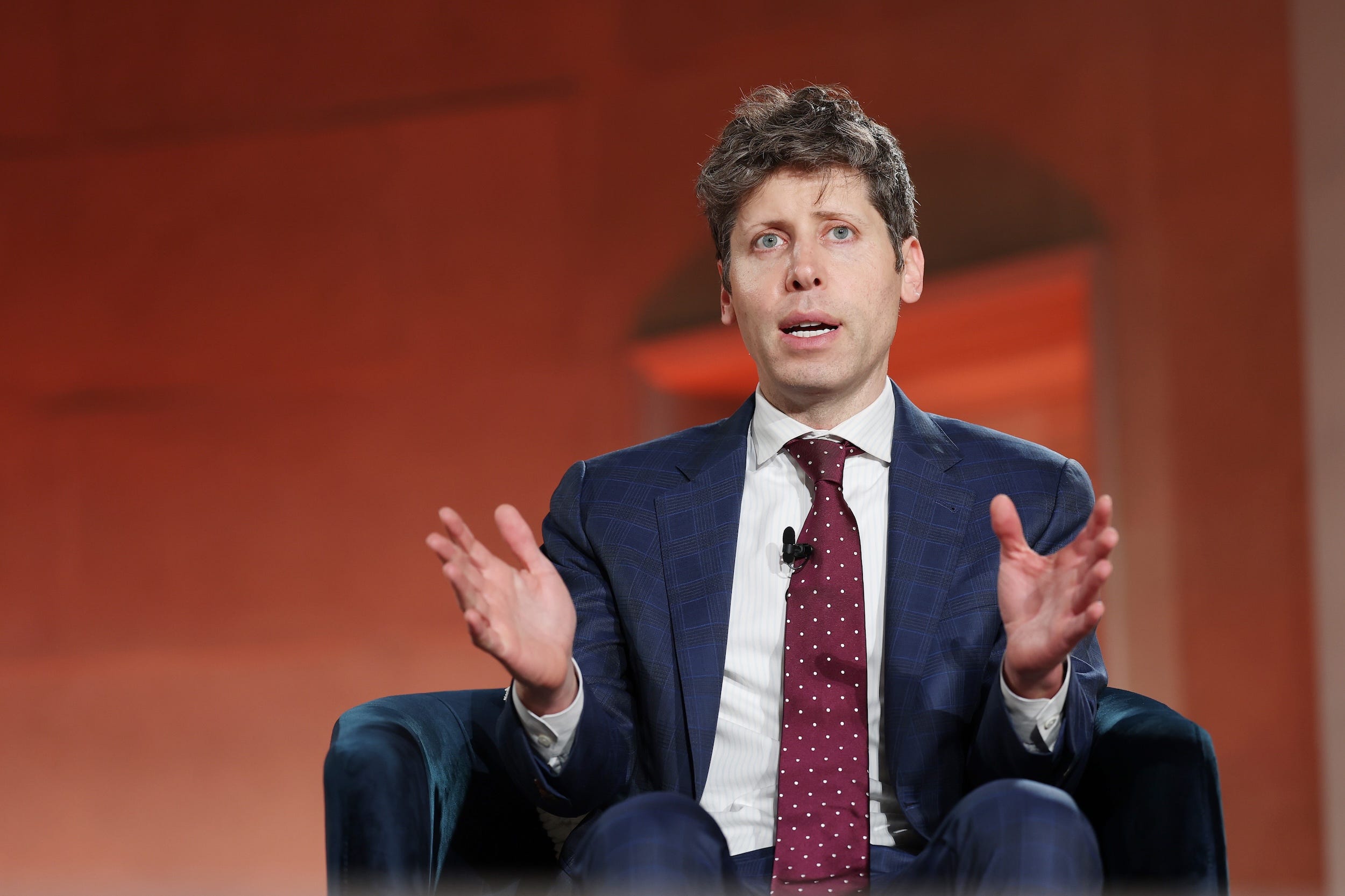 Sam Altman says AI isn't very popular in the US right now, with people ...