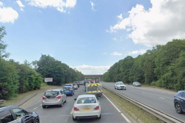 Delays reported towards A127 after crash near Fairglen Interchange