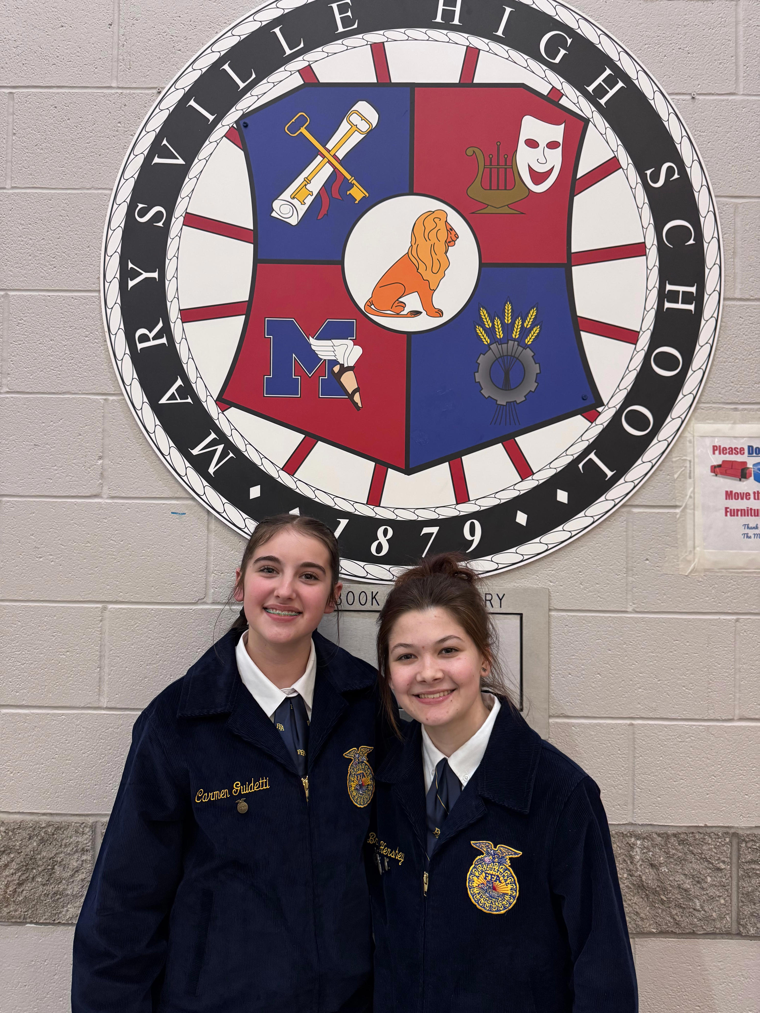 Northwestern FFA members place in state public speaking contest