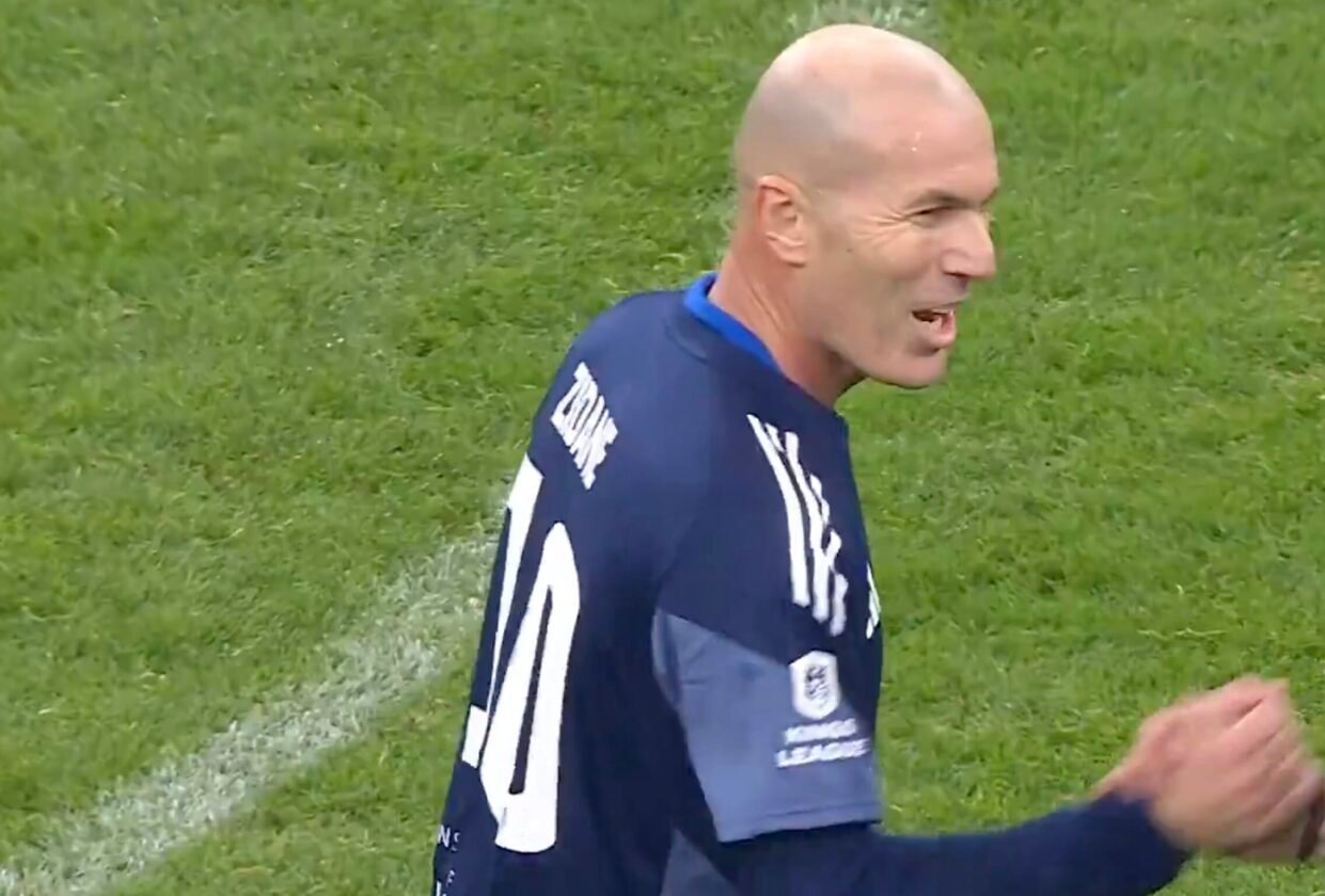 La gran sonrisa de Zidane cuando le preguntaron por su regreso al Real Madrid