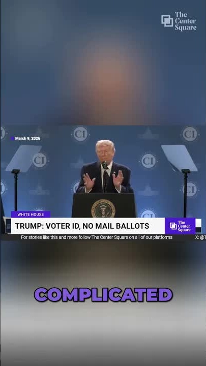 Trump lays out election plan, calls for nationwide voter ID