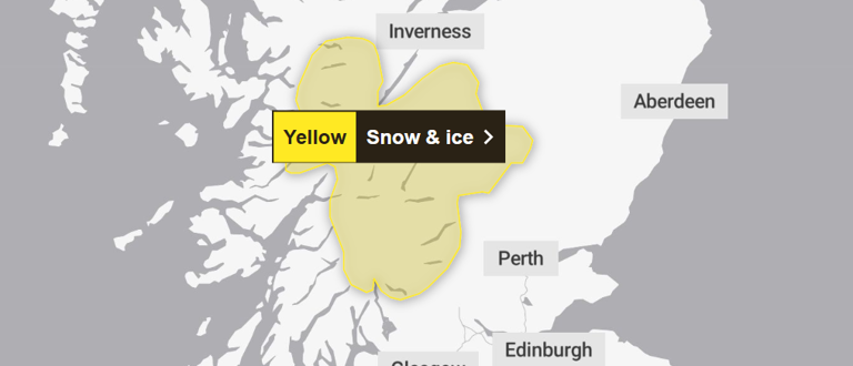 Scotland weather: Snow forecast in Scotland as Met Office warns of ...